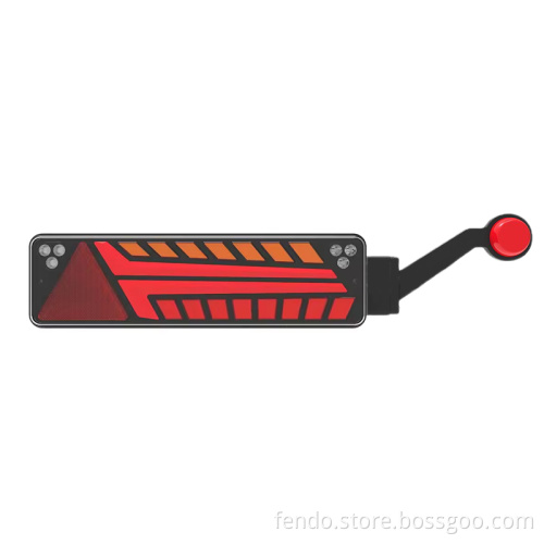10-30V Truck Trailer Combination Tail Lamp - Waterproof Stop, Tail, and Reverse Light